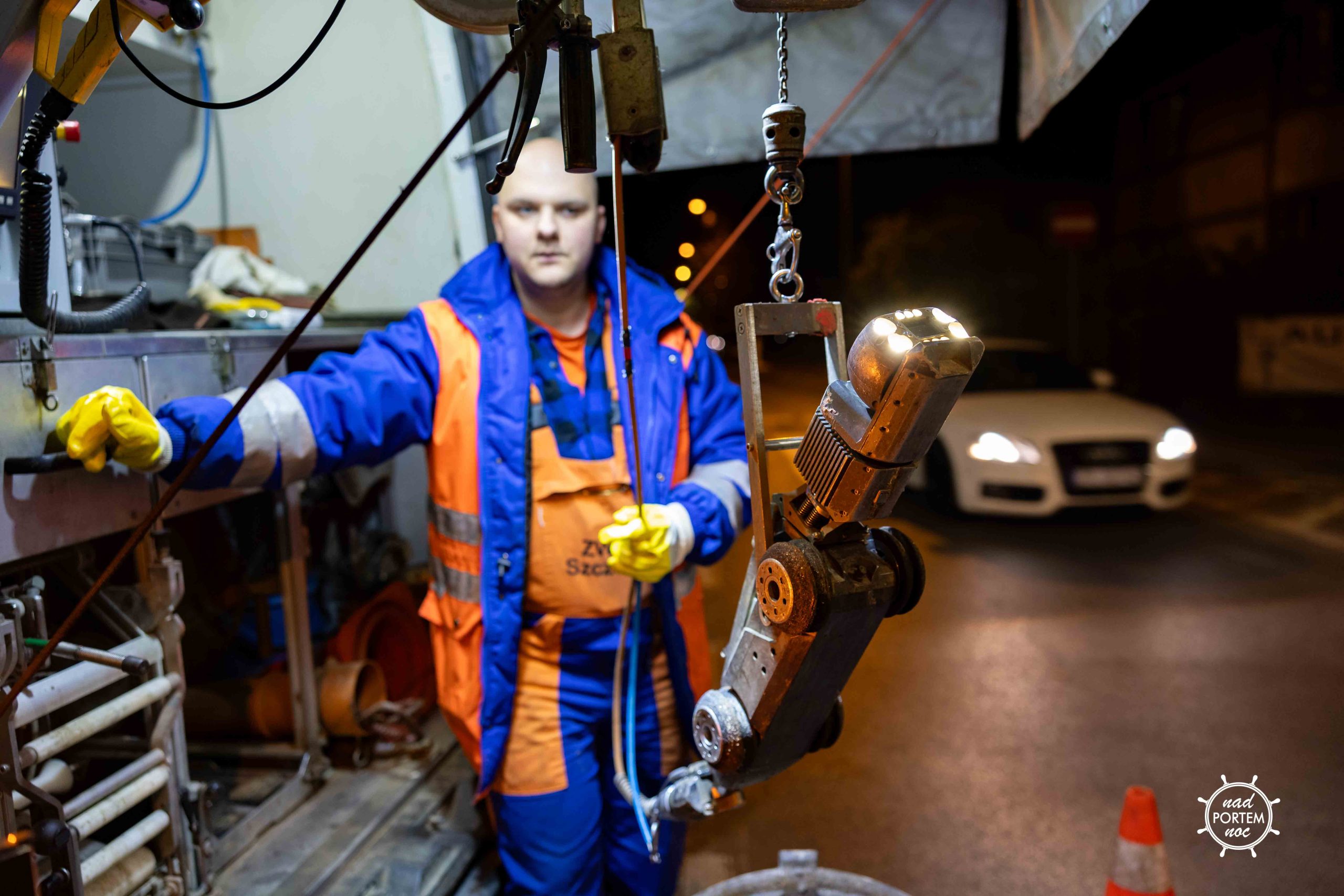 10 metrów na minutę, czyli noc w kanałach